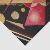 Sharp Pink von Wassily Kandinsky Seidenpapier (Ausschnitt)