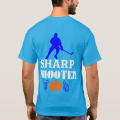 🏆 👍 Sharp Shooter 10 American Men's Classic Basi T-Shirt (Rückseite)