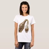 Sharp Silver GELDBEUTEL Druck T-Shirt (Vorne ganz)