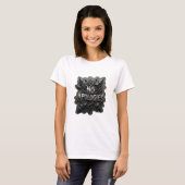 Sharp Silver KEINE ENTSCHULDIGUNGEN Custom Tee (Vorne ganz)