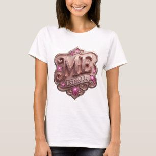 Sharp Silver ME EST 2004 Text Design T-Shirt