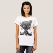 Sharp Silver WATER FLOWERS Shirt Design (Vorne ganz)
