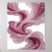 Sharp Silver WAVE Design Poster (Vorne)