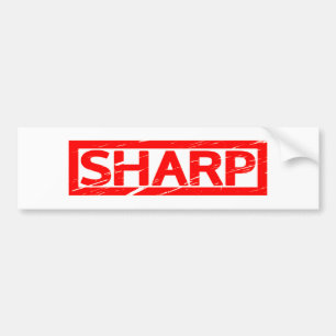 Sharp Stamp Autoaufkleber