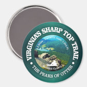 Sharp Top Trail Magnet (Vorderseite/Rückseite)