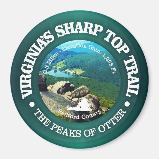 Sharp Top Trail Magnet (Vorne)