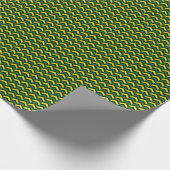 Sharp und Sweet wie eine Ananas bleibe Geschenkpapier (Ecke)