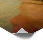 Sharpei-Beagle-Welpe Poster (Ecke)