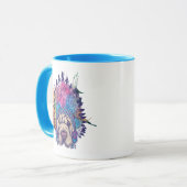 Sharpei gebürtiger Ureinwohner-Leiter Tasse (Vorderseite Links)