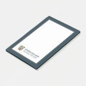 Sharpei in der Sonnenbrille | addieren Ihren Namen Post-it Klebezettel (angewinkelt)