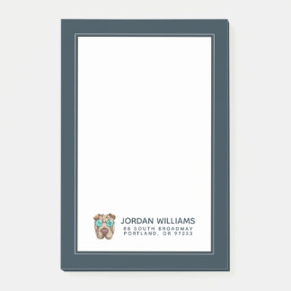 Sharpei in der Sonnenbrille | addieren Ihren Namen Post-it Klebezettel