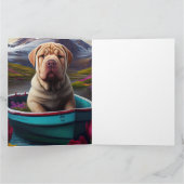 Sharpei on a Paddle: Ein Landschaftliches Abenteue Karte (Innenseite)
