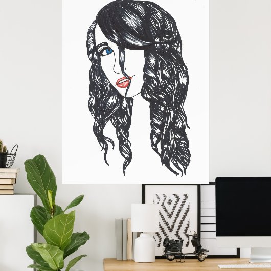 Sharpie All Over Poster Matte (32" x 40,73") (Heimbüro)