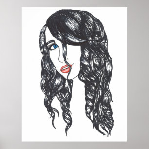 Sharpie ganz über Plakat-Lech (32" x 40,73") Poster