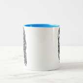 Sharpie ganz über Tasse 110z (weiß/Blau) 2 (Mittel)