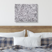 Sharpie Graffiti Leinwand (Insitu (Schlafzimmer))