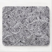 Sharpie-Graffiti Mousepad (Vorne)