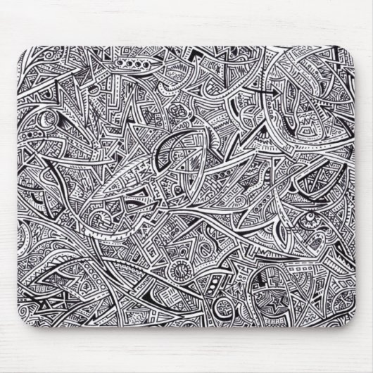 Sharpie-Graffiti Mousepad (Vorne)