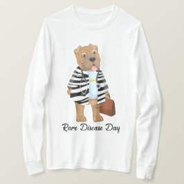 Sharpie Zebra Coat Seltene Erkrankung Langsambies T-Shirt