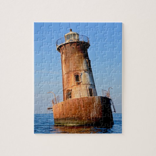 Sharps Island Lighthouse (Chesapeake Bay) Puzzle (Vertikal)