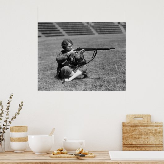 Sharpshooter, 1920er poster (Küche)