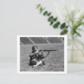 Sharpshooter, 1920er postkarte (Stehend Vorderseite)