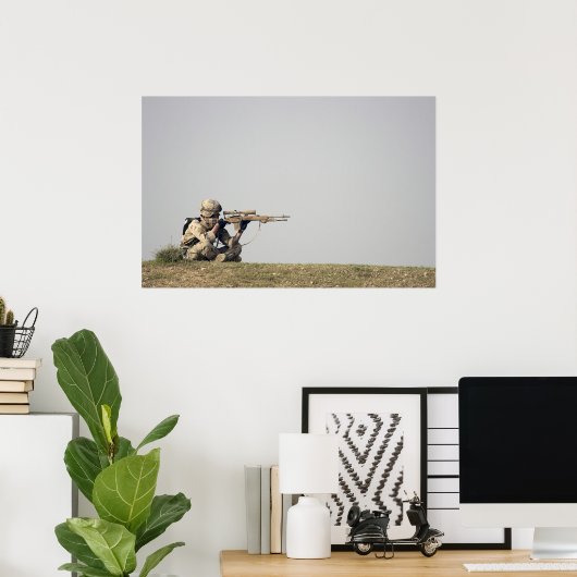 Sharpshooter Poster (Heimbüro)