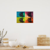 SharpTooth PopArt Poster (Küche)