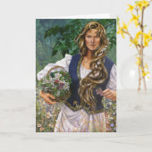 Sharra - Karte (Gelbe Blume)