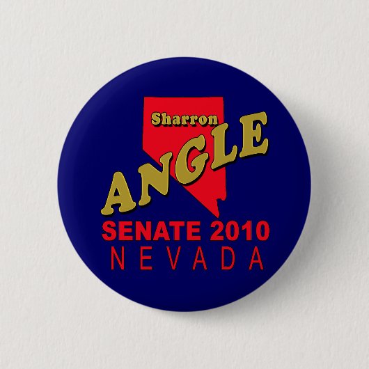 Sharron Winkel für Senats-T-Shirts, Knöpfe Button (Vorderseite)