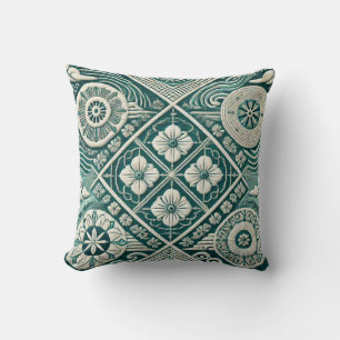 Shashiko-Inspiriertes Design 1 Kissen