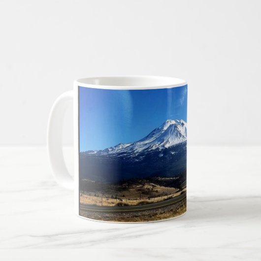 Shasta, CA Kaffeetasse (Vorderseite Links)