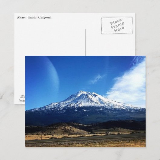 Shasta, CA Postkarte (Vorne/Hinten)