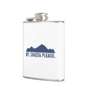 Shasta California Bitte Flachmann (Links)