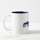 Shasta California Bitte Zweifarbige Tasse (Links)