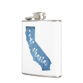 Shasta California Wood Grain Flachmann (Links)