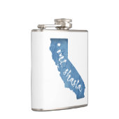 Shasta California Wood Grain Flachmann (Rechts)