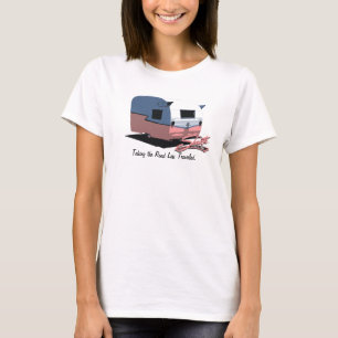 Shasta Camper-Rosa T-Shirt