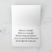 Shasta Camper Trailer Feiertagskarte (Innenseite)