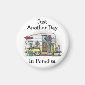 Shasta Camper Trailer Magnet (Vorne)