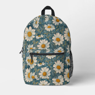 Shasta Daisies Bedruckter Rucksack