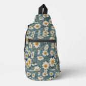 Shasta Daisies Crossbody Bag (Vorderseite)
