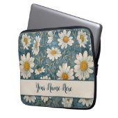 Shasta Daisies Laptopschutzhülle (Vorderseite Links)