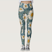 Shasta Daisies Leggings (Vorderseite)