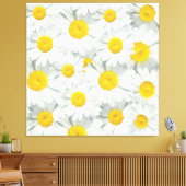 Shasta Daisies Leinwanddruck (Insitu (Wohnzimmer))