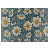 Shasta Daisies Schneidebrett (Vorderseite)