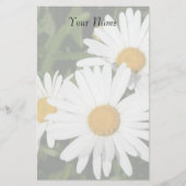Shasta Daisies Stationary Briefpapier (Vorderseite)