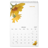 Shasta Daisy Botanical Garden Journal Kalender (Jan 2027)