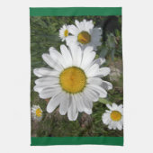 Shasta Daisy (höchstens Chrysanthemum) Geschirrtuch (Vertikal)