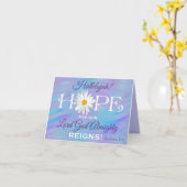 Shasta Daisy Hope Hallelujah! Herr Gott REIGNS! Karte (Gelbe Blume)